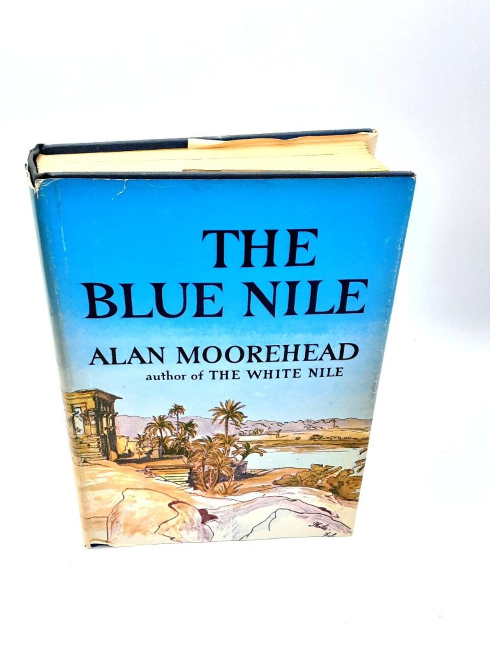 The Blue Nile ALAN MOOREHEAD 1962 HBDJ BCE Stated First Ed AND MAP
